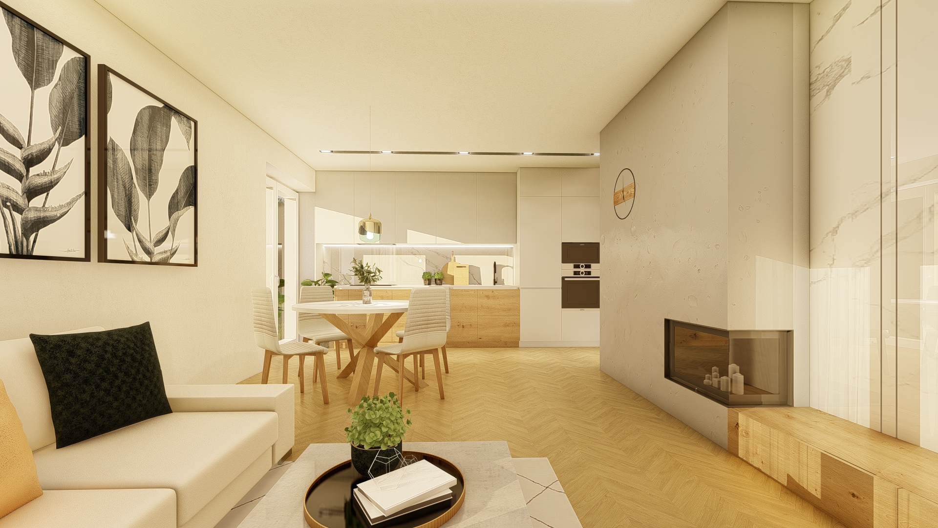 Rezidencia Lesná - Interiér apartmánu číslo 3