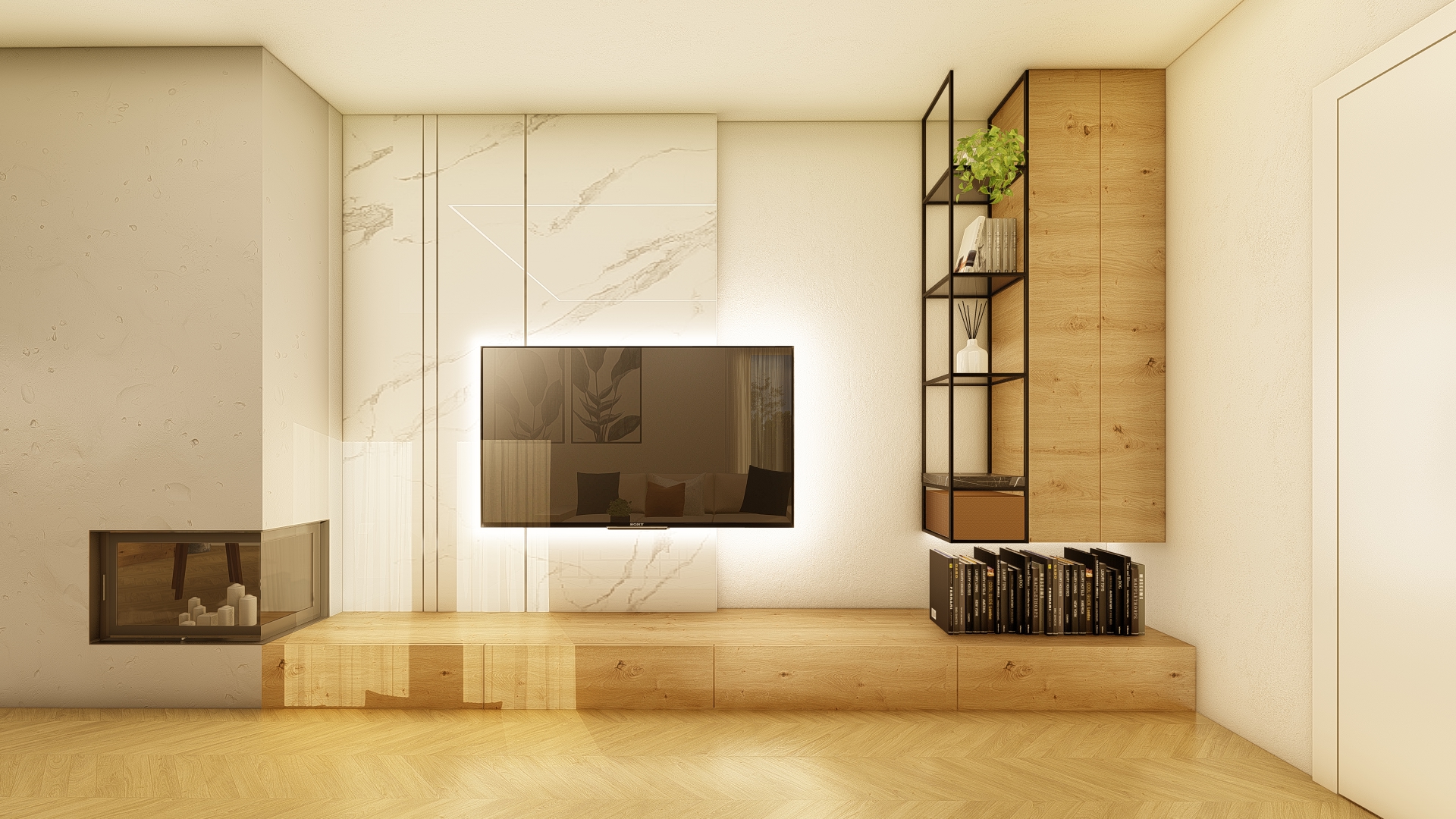Rezidencia Lesná - Interiér apartmánu číslo 3