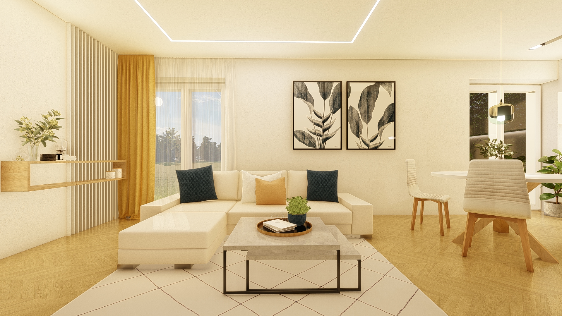 Rezidencia Lesná - Interiér apartmánu číslo 3