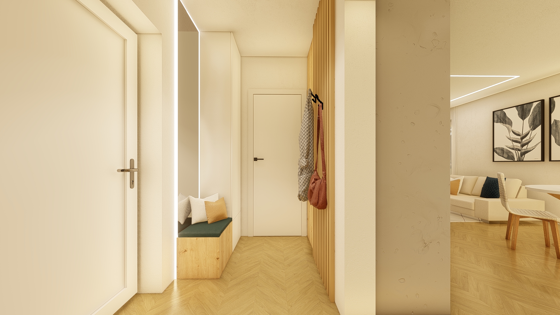 Rezidencia Lesná - Interiér apartmánu číslo 3