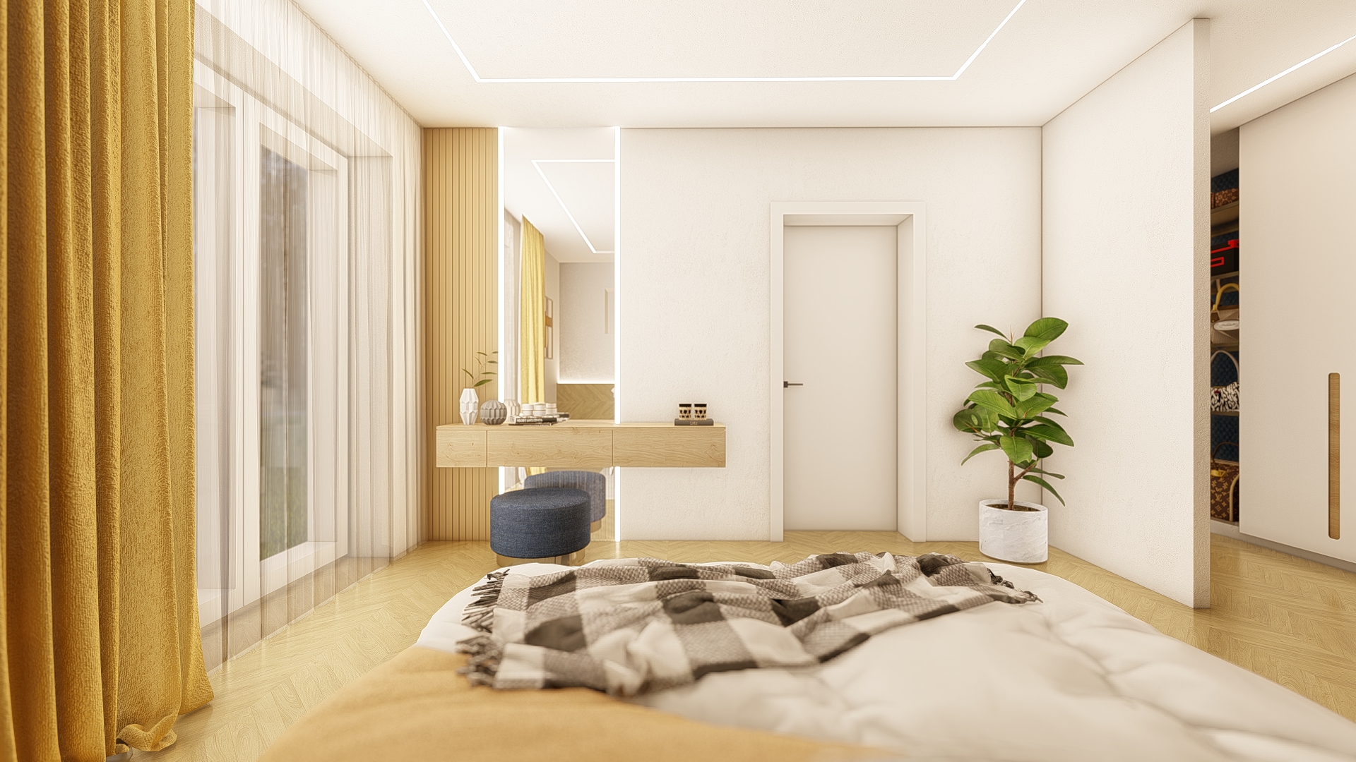 Rezidencia Lesná - Interiér apartmánu číslo 3
