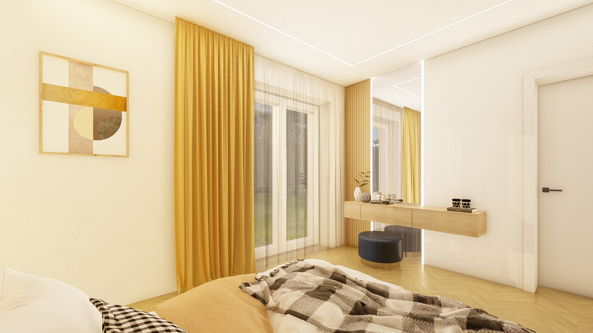 Rezidencia Lesná - Interiér apartmánu číslo 3