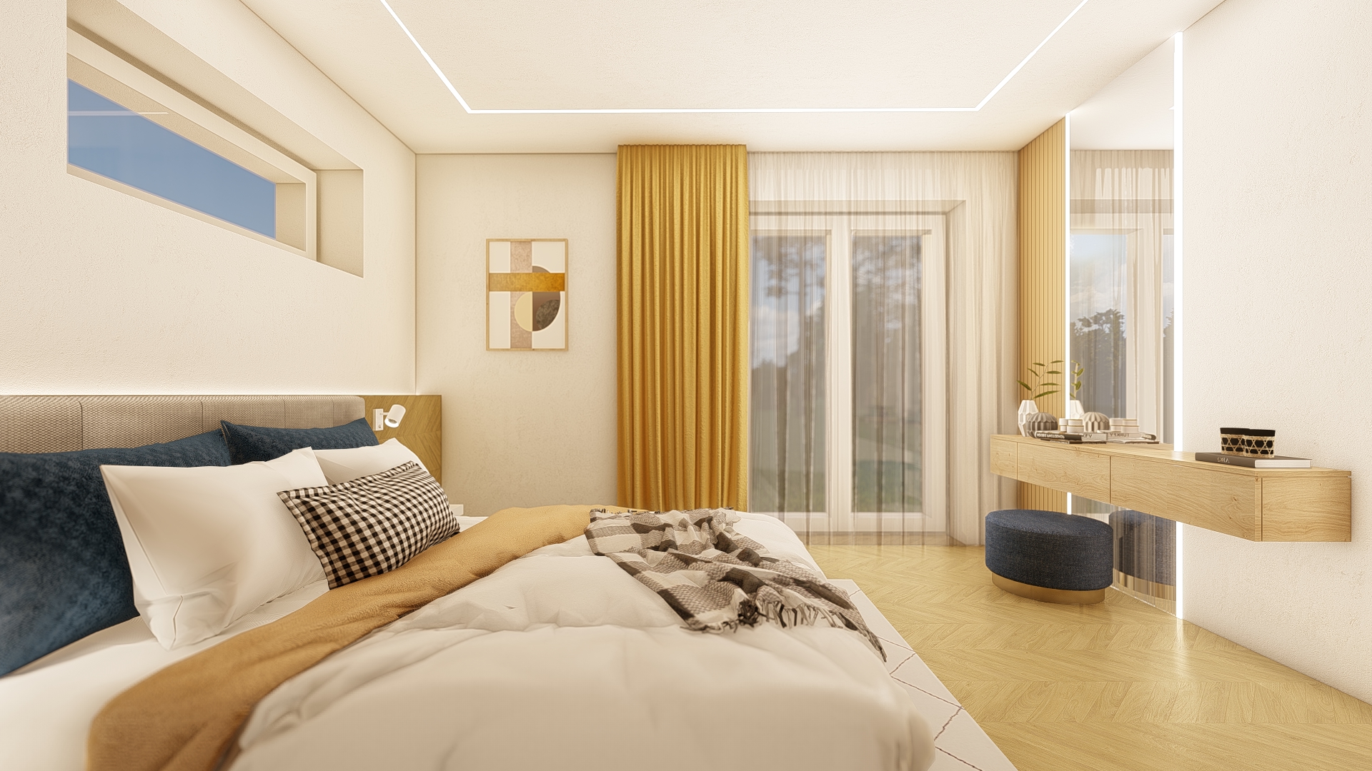 Rezidencia Lesná - Interiér apartmánu číslo 3